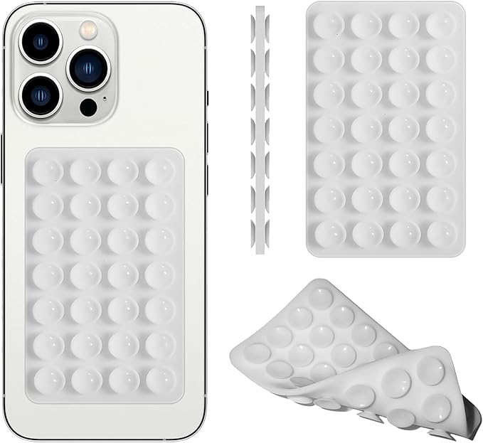Silicone Double-Sided Suction Phone Grip Detachable Mount by DreamsLink