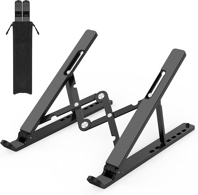 Adjustable Laptop Stand, Portable Laptop Riser by Gogoonike