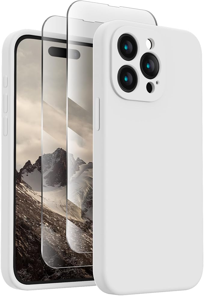 FireNova Designed for iPhone 15 Pro Case, Silicone Upgraded Phone Case with by FireNova