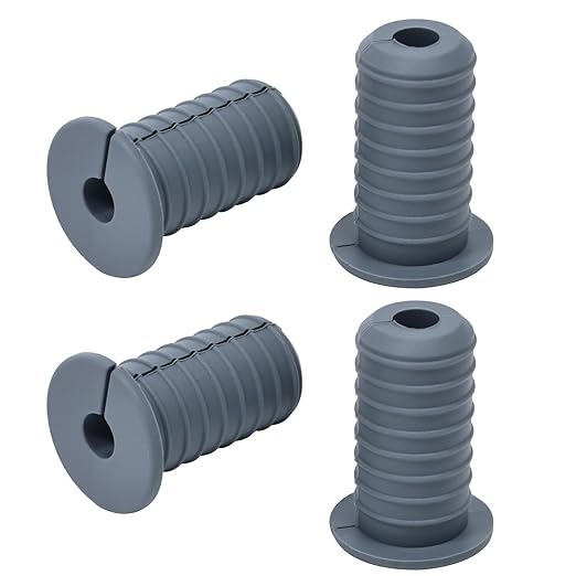 4pc Starlink Cable Grommet 3/4" Silicone Anti-Slip Wall Hole Pass Through Split by EASYEAH