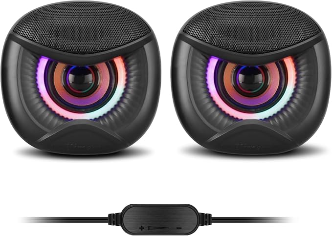 USB Powered Computer Speakers by ElimaviNotejumping