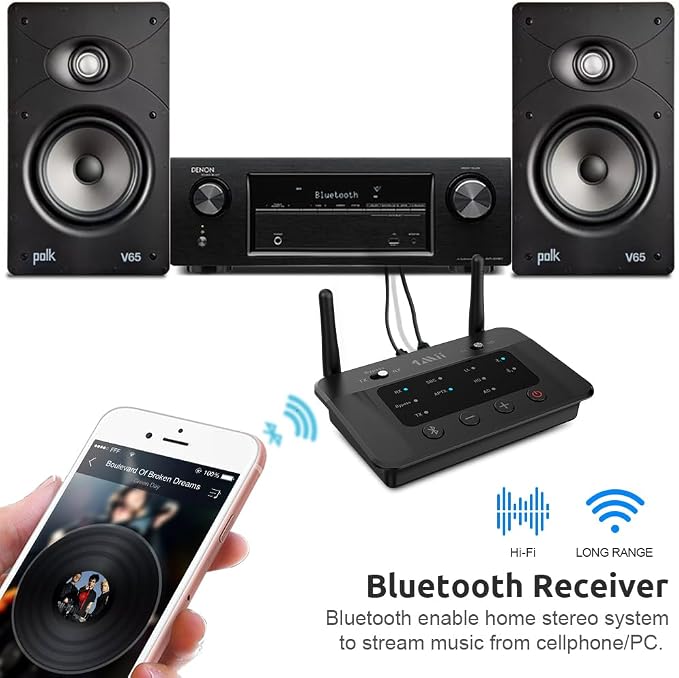 1Mii B03 Bluetooth 5.3 Transmitter Receiver - Image 3