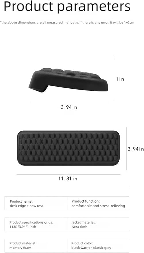 Memory Foam Ergonomic Armrest Pads - Image 2