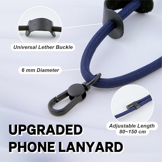 Universal Phone Lanyard, Anti-Theft Crossbody Strap - Image 2