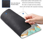 Mouse Pad, Abstract Mountain Mouse Pad, Washable Square Cloth Mousepad - Image 2