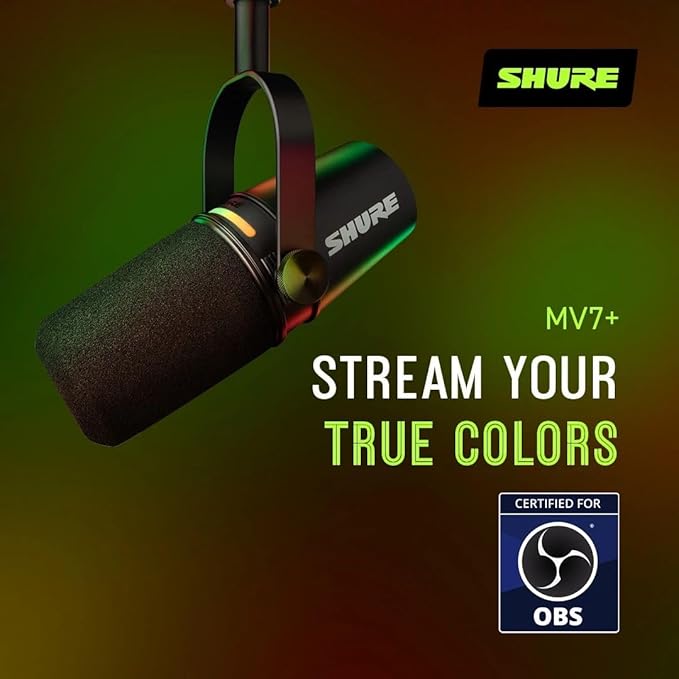 Shure MV7+ Podcast Dynamic Microphone - Image 7