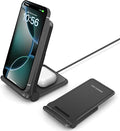 25W Wireless Charger, Foldable 2 in 1 Wireless Charging Station by WirelesschargingStation