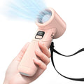 Portable Handheld Turbo Fan, 5000mAh Rechargeable Battery, Max 20Hrs Cooling by COMLIFE
