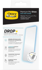 OtterBox iPhone 15 Premium Pro Screen Protector, Filters Blue Light, Precision by OtterBox