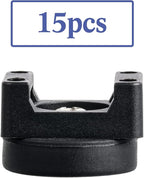 Yookeer 15 Pcs Magnetic Zip Tie Mount Base Black Magnetic Cable Clips Wire - Image 5