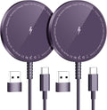 Magnetic Wireless Charger for iPhone: Compatible by WirelessCharger