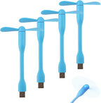 Mini USB Fan, Portable Pocket Fan USB-A Powered Little Cooler, Quiet Operation by Soseelnee
