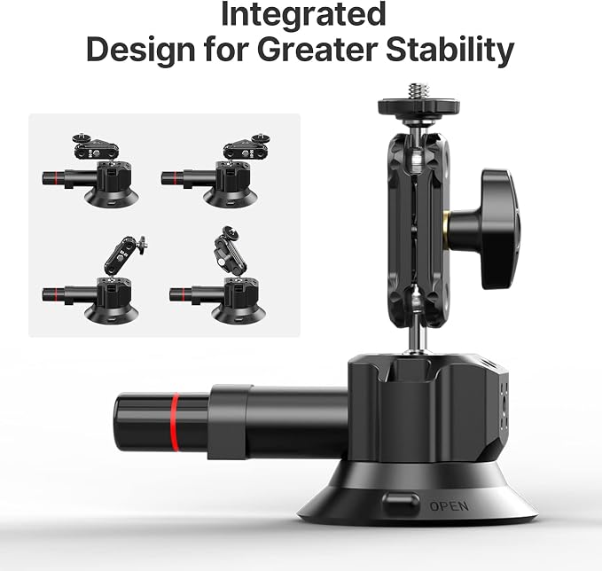 Suction Cup Mount for Action Cameras iPhone - Image 5
