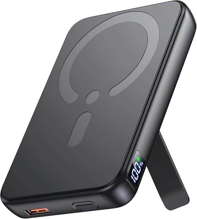 for Magsafe Portable Charger, 12000mAh Wireless Magnetic Power Bank by CHUSII