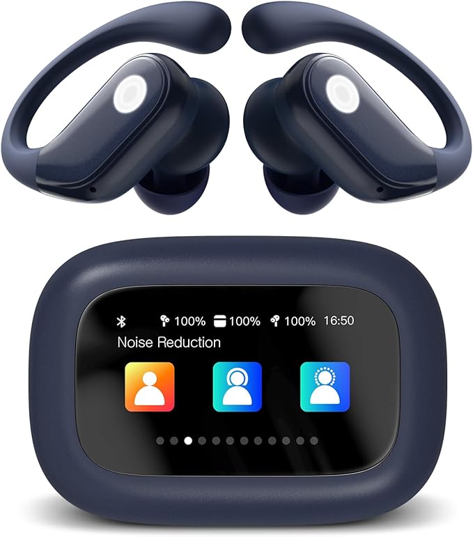 Wireless Earbuds, ANC Noise Cancelling Sport Ear Buds by FridgeMagnets
