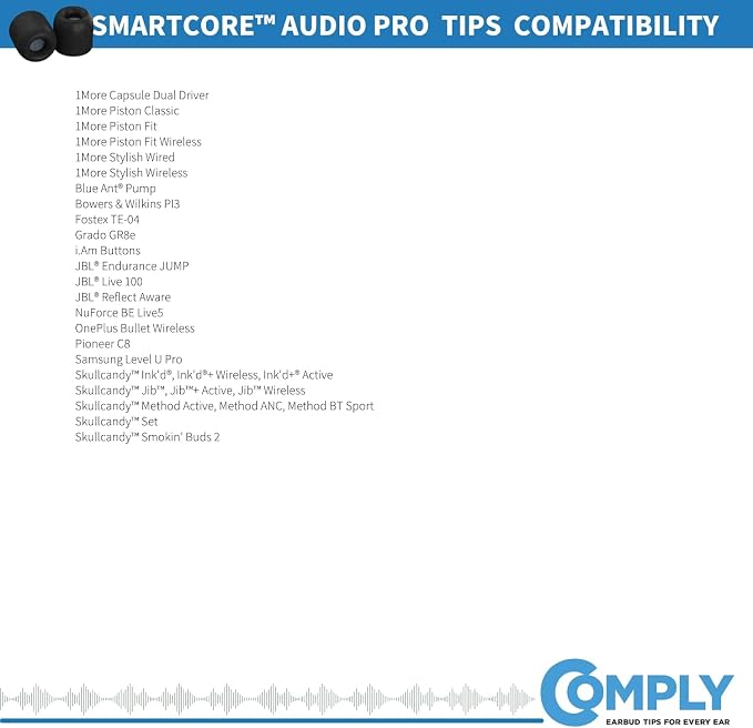Comply P-Series | Memory Foam Replacement Ear Tips Designed - Image 8