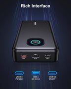 140W Power Bank, 25000mAh Laptop Portable Charger - Image 8