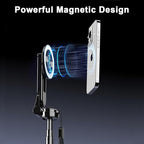 Magnetic Selfie Stick with Remote, 360° Rotation Phone Tripod, 4-in-1 - Image 8
