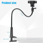 Webcam Stand for Desk, Flexible Gooseneck Webcam Mount Holder Arm - Image 3