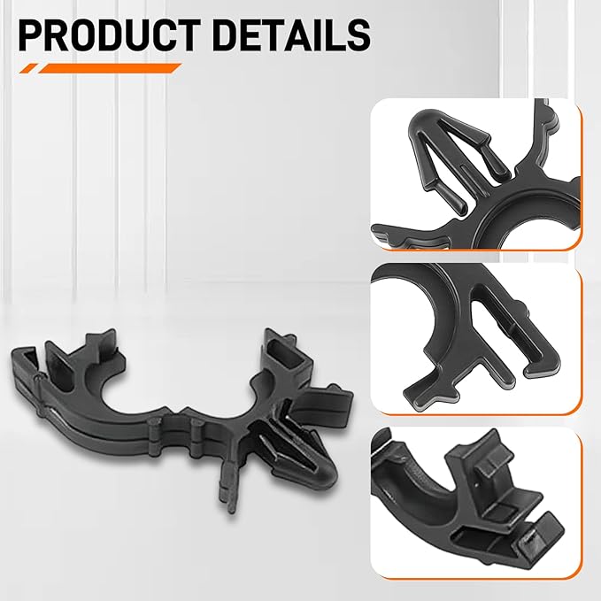 30pcs 1/2" OD 11/32" ID Wire Loom Routing Clips - Image 4