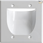 BestMounts - 144 Pack In Wall Cable Management TV Cord Hider by BestMounts