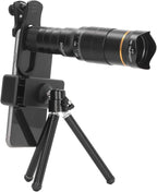 Portable 32X Phone Camera Lens HD Zoom Lens Clip On, Double Adjustment Eyepiece - Image 9