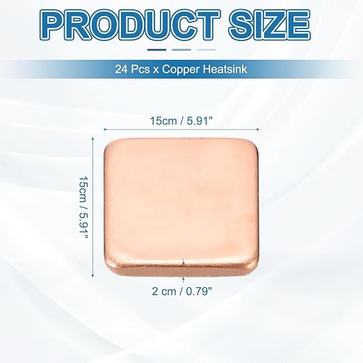 PATIKIL Copper Heatsink Pad Shims - Image 2