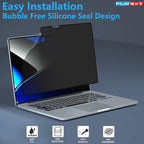 FILMEXT Macbook Pro 16 inch Privacy Screen Protector, Bubble Free Privacy Screen - Image 4