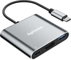 USB C to HDMI Adapter, 4K@60Hz HDMI to USB-C Adapter by Aplimln