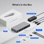 Displaylink Docking Station, USB C DisplayLink Dock Dual Displays - Image 9
