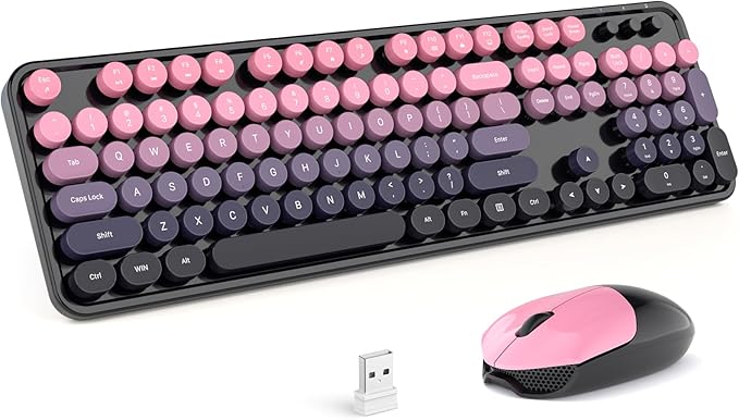 KNOWSQT Wireless Keyboard and Mouse Combo by KNOWSQTKeyboardMouse