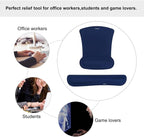 MOSISO Wrist Rest Support for Mouse Pad & Keyboard Set, Ergonomic Mousepad - Image 6