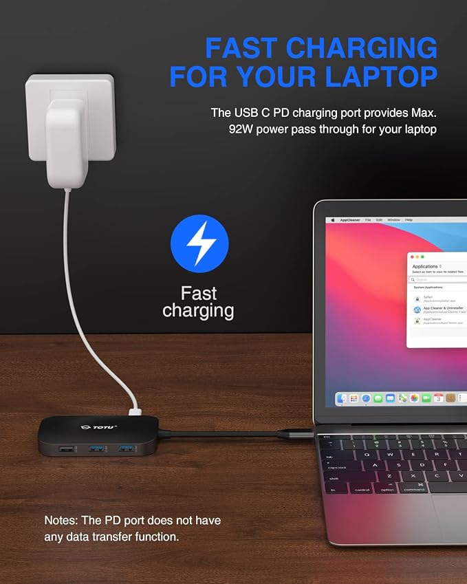 USB C Hub, 9-in-1 Type C Hub - Image 5