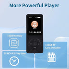 MP3 Player with Bluetooth 5.2 HiFi Sound, with Built-in Speaker/FM Radio/Voice - Image 5