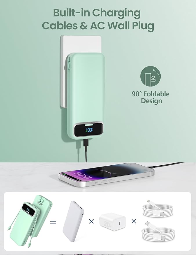 12000mAh Lightweight-Portable-Charger-Power-Bank - Image 4