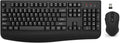 Wireless Keyboard and Mouse Combo, EDJO 2.4G Full-Sized Ergonomic Computer by EDJO