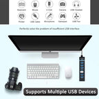 Upgraded USB Hub 3.0, VIENON 7-Port USB Extender Splitter - Image 6