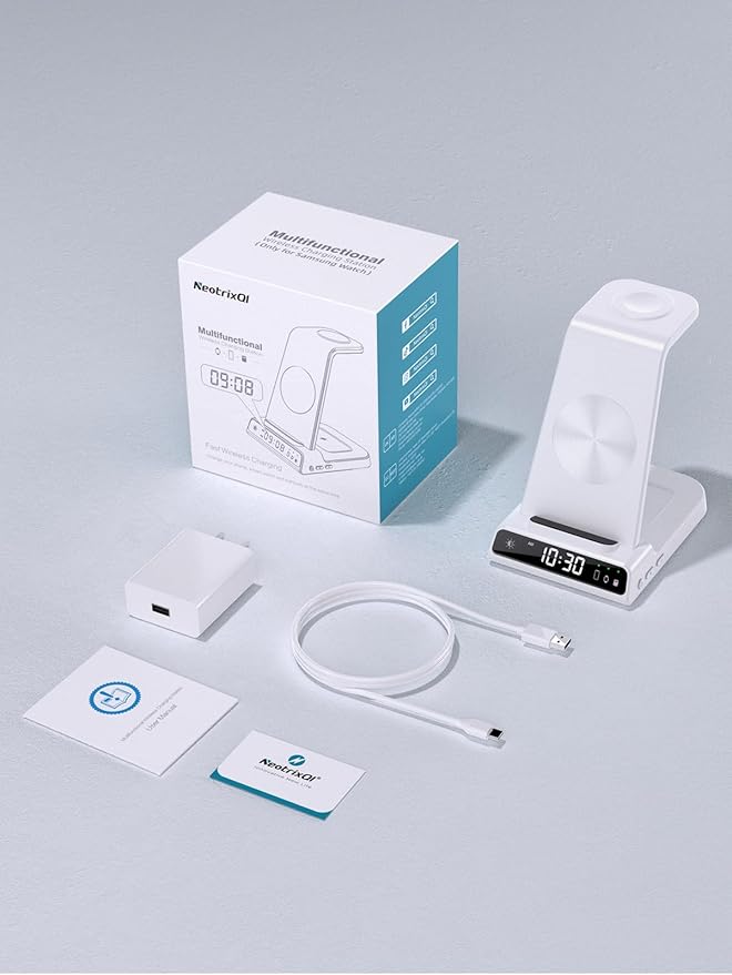 Wireless Charger for Samsung Charging Station, 3 in 1 Android Phone Charger for - Image 9
