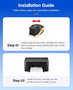 Phaser 7100 High Capacity Toner Cartridge Set 4-Pack Replacement - Image 4