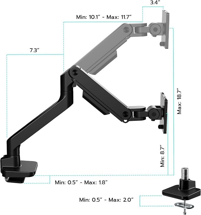 ARES WING Ultrawide Monitor Arm - Image 8