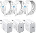 3pack Type C Charger 6FT Cable Fast Charging by SCCVEE
