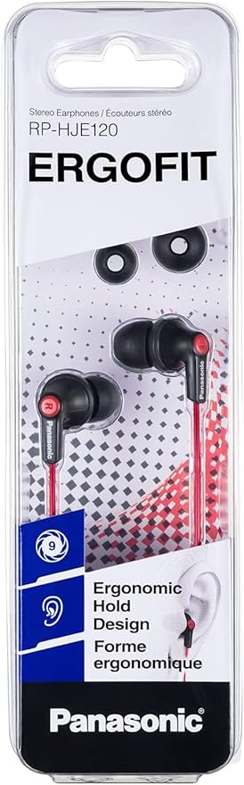Panasonic ErgoFit Wired Earbuds, in-Ear Headphones - Image 7