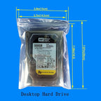 100pcs 5.9x7.87in/15x20cm Anti Static Bags, Premium ESD bags Resealable - Image 2