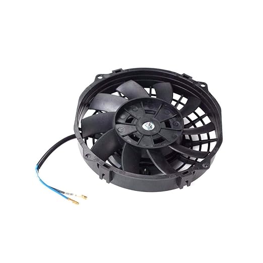 7 Inch Universal Slim Fan Push Pull Electric Radiator Cooling Fan 12V 80W Mount - Image 7