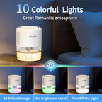 44oz Small Dehumidifier for Home, Auto-Off Quiet Portable Dehumidifier - Image 5