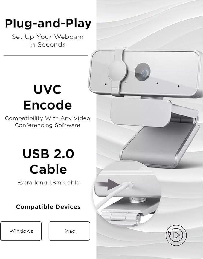 Lenovo HD 1080p Webcam - Image 5