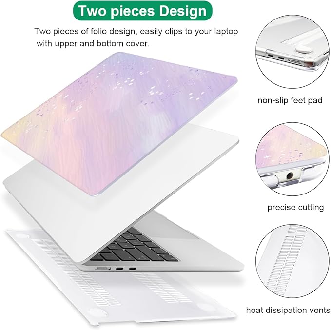 for 2025 M4 MacBook Air 13.6 Inch Case A3240 Fits 2022 2023 A2681 M2 2024 A3113 - Image 3