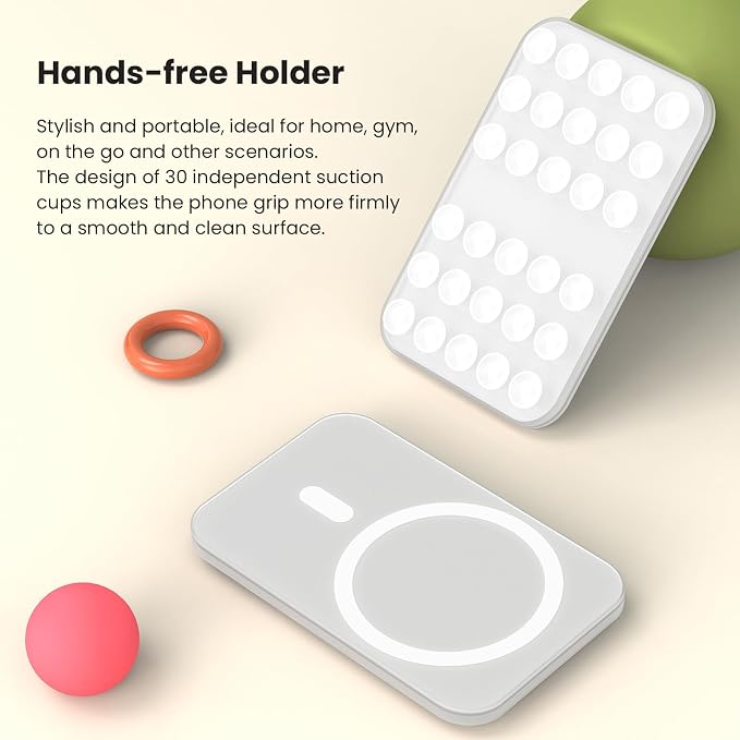 Patented Magnetic Sticky Phone Suction Grip Mount - Image 3