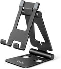 Cell Phone Stand for Desk, Adjustable Desktop Phone Holder Stand, Foldable by Aoviho