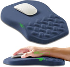Ergonomic Slope Mouse Pad Wrist Support, Wrist Rest Mousepad by Armanza